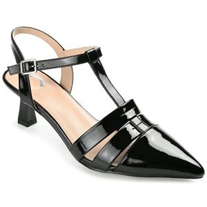 Journee Collection - Jazlynn Heel - Black - Women's 5.5